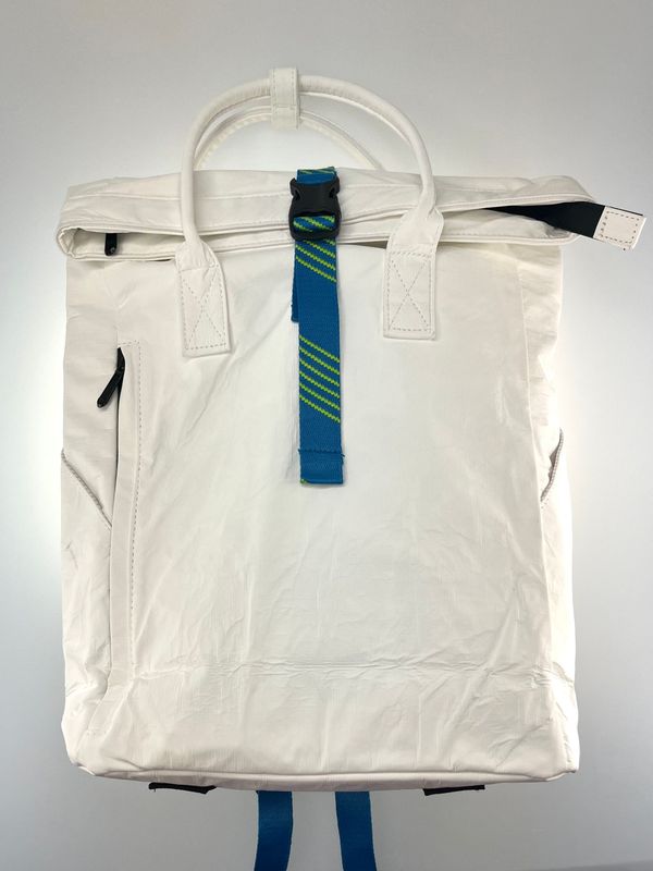 Mochila Roll Top Blanca