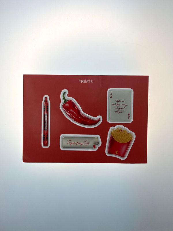 Set de Stickers con Relieve