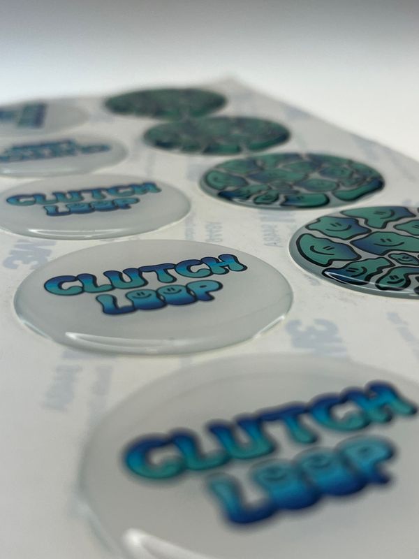 Sticker con Relieve