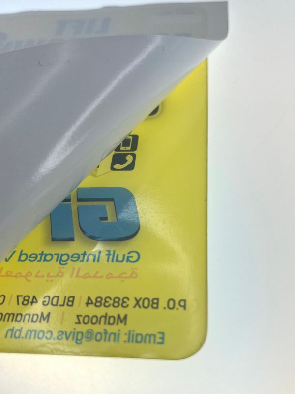 Sticker de Advertencia e Información técnica