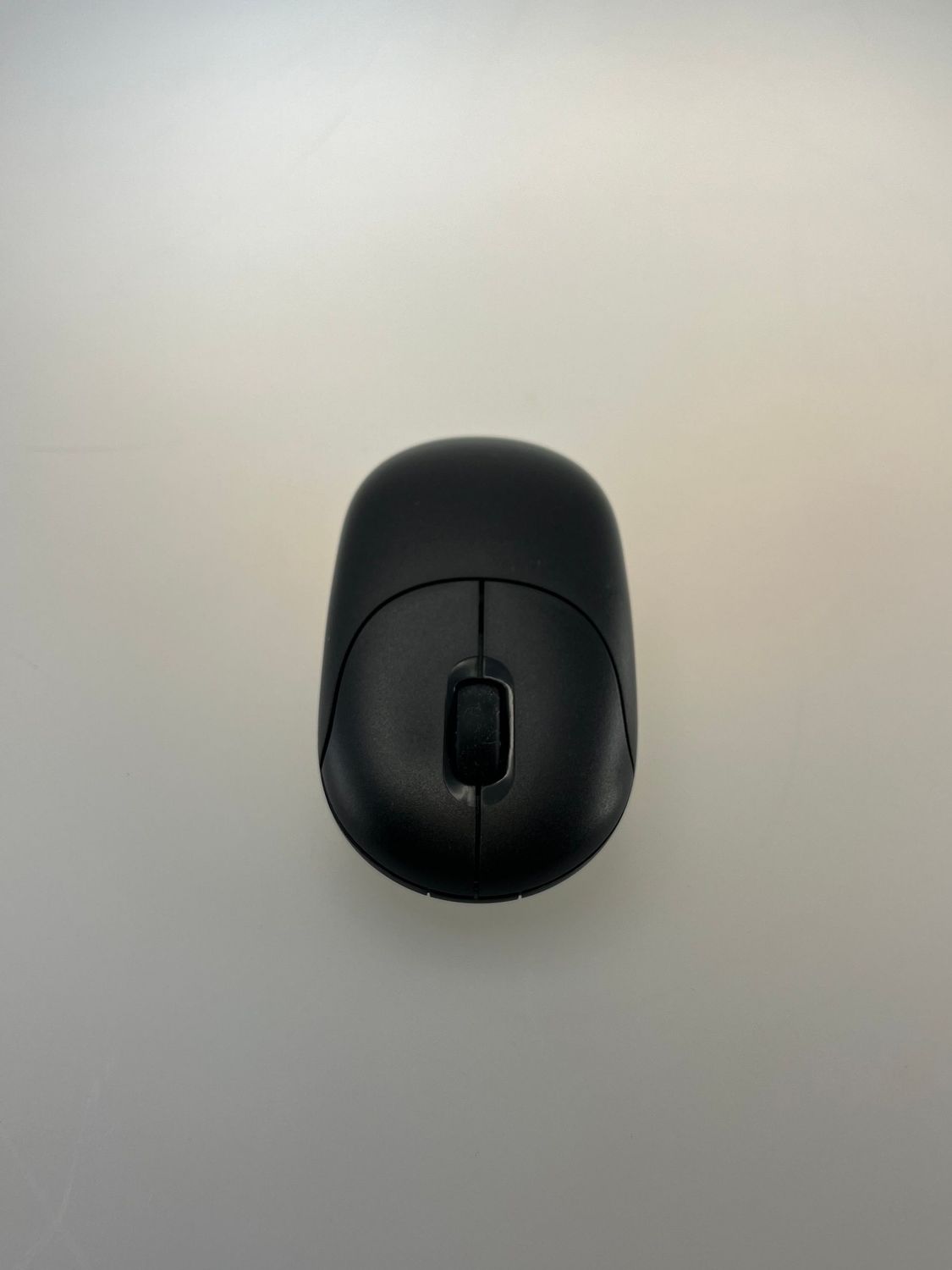 Ratón Inalámbrico Plano Negro