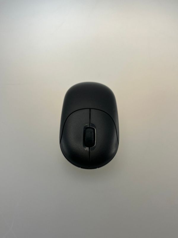 Ratón Inalámbrico Plano Negro
