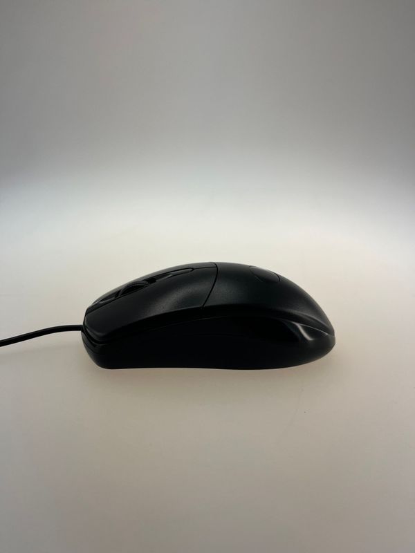 Ratón Alámbrico Negro