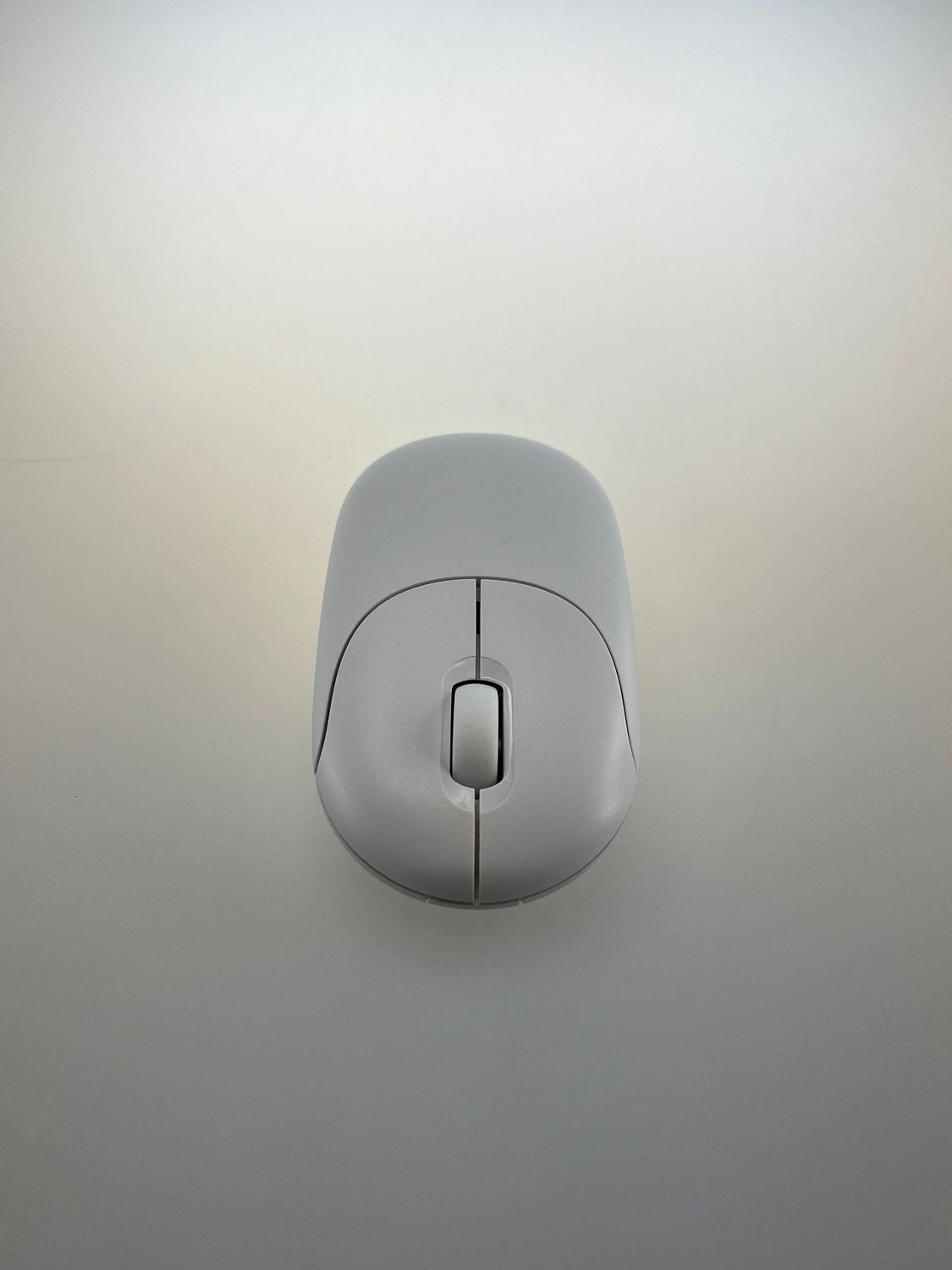 Ratón Inalámbrico Plano Blanco
