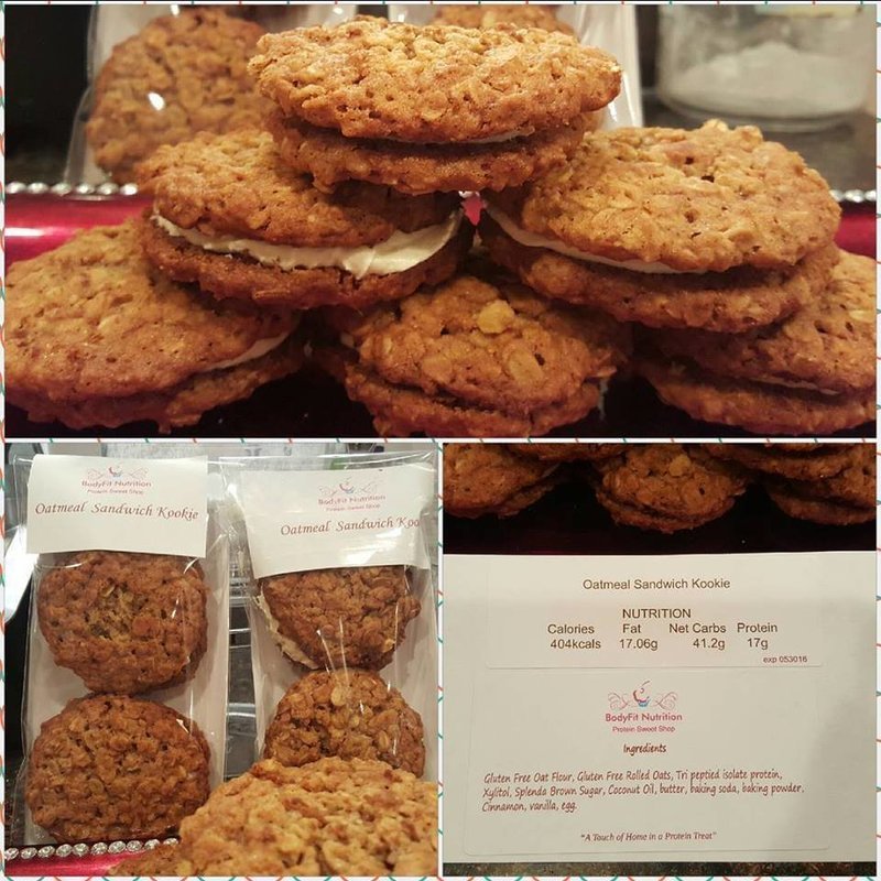 Oatmeal Kookie Sandwich (GF)