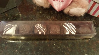 Chocolate Covered Cherry Brownie Bites 4 pc