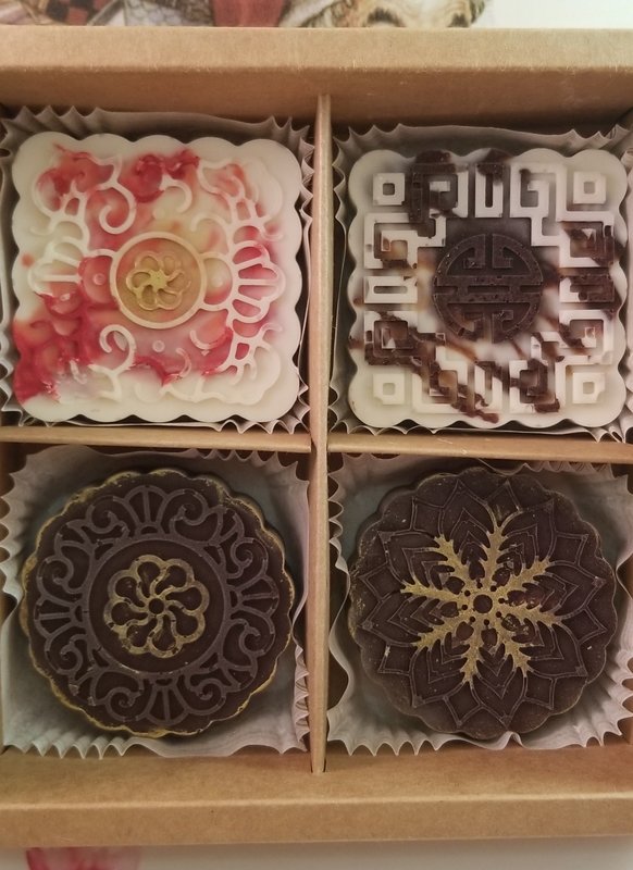 Christmas Chocolate Truffle Box