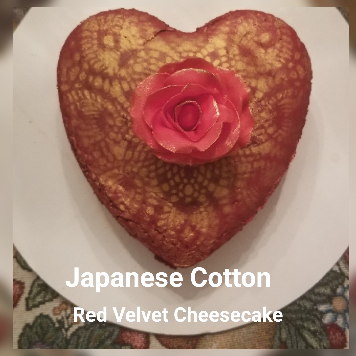 Red Velvet Japanese Cotton Cheesecake