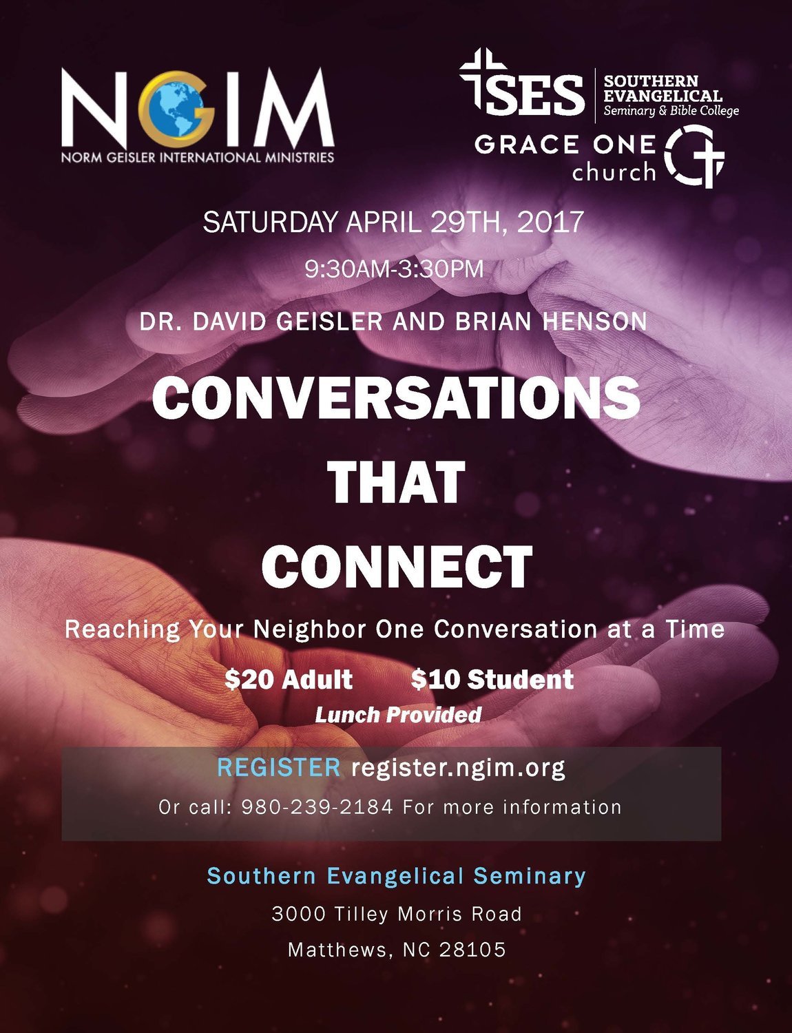 Conversations that Connect - April 29, 2017