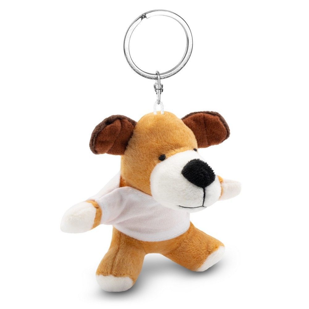 Peluche Cane portachiavi 10 cm