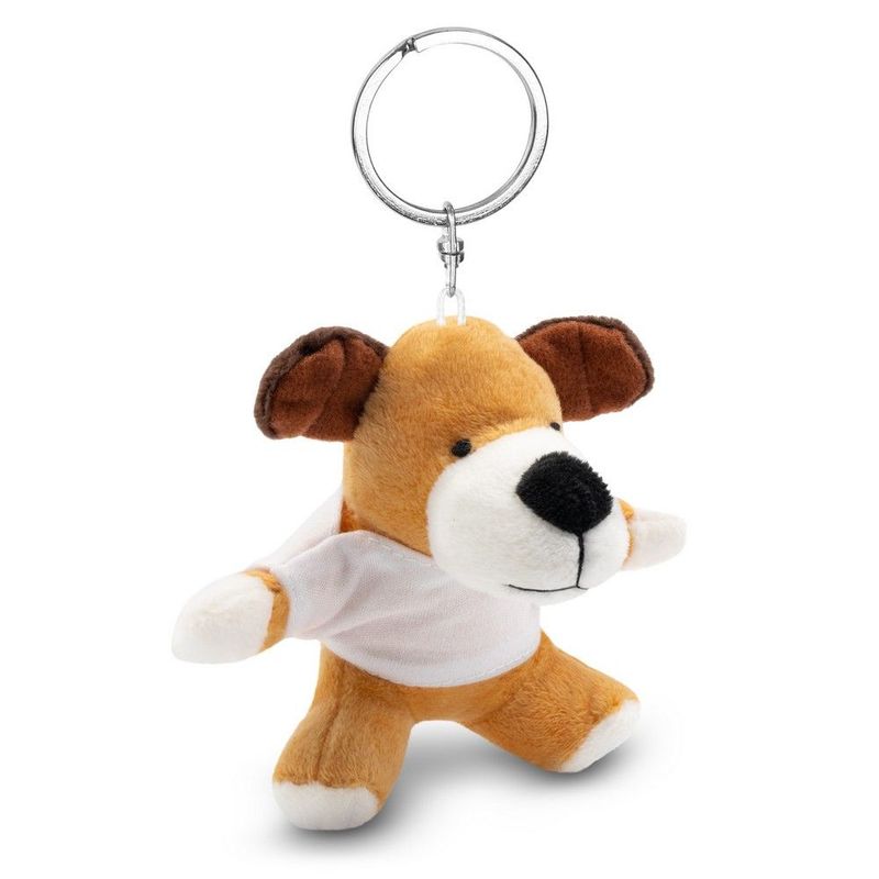 Peluche Cane portachiavi 10 cm