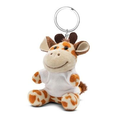 Peluche Giraffa portachiavi 8 cm
