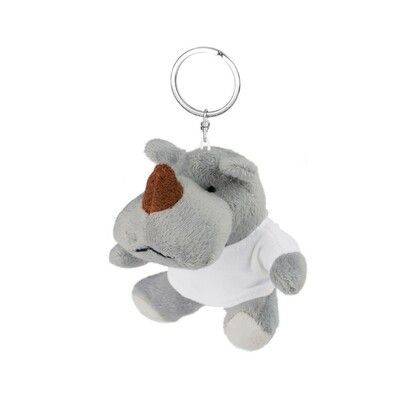 ​Peluche Rinoceronte portachiavi 9 cm