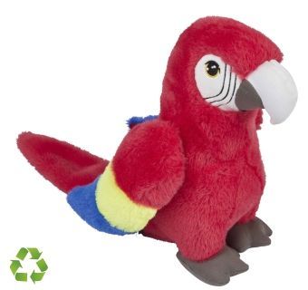 Peluche Eco Ara Scarlatta 25 cm