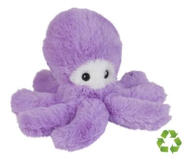 Peluche Eco Polpo 18 cm