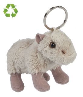 Peluche Eco Capibara portachiavi 10 cm