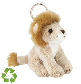 Peluche Eco Leone portachiavi 10 cm