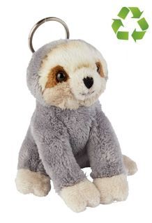 Peluche Eco Bradipo portachiavi 10 cm