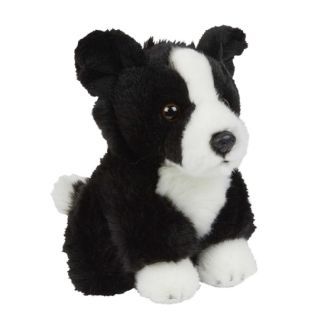 Peluche cane border collie 19 cm