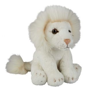 Peluche Leone bianco 15 cm