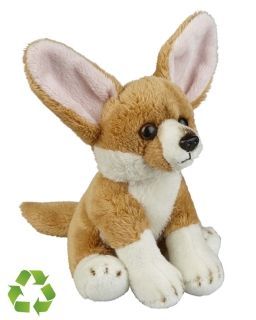 Peluche Eco Volpe Fennec 15 cm