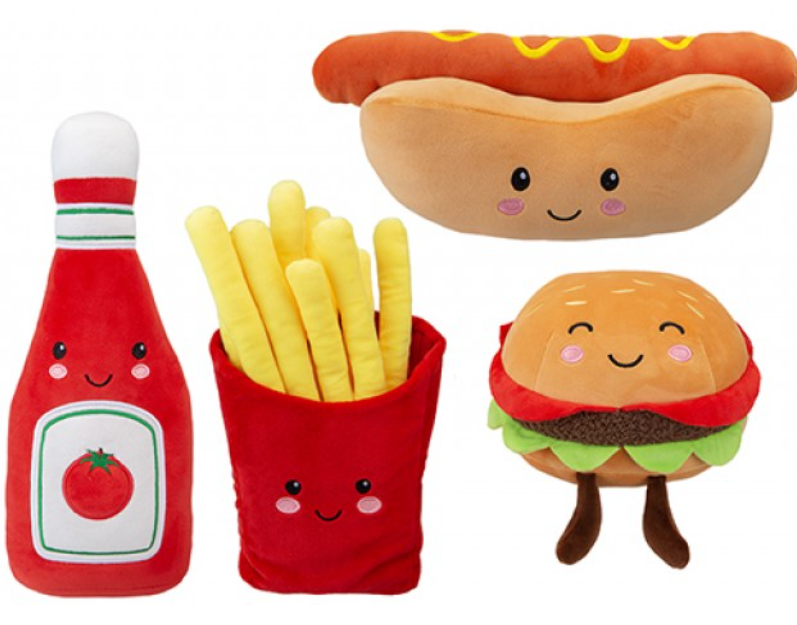 Peluche Alimenti 27 cm assortito