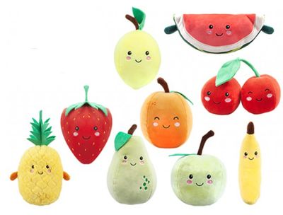 Peluche Fruttini 16 cm assortito
