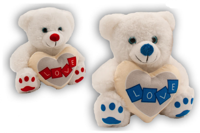 Peluche Orso  15 cm / 20 cm assortito