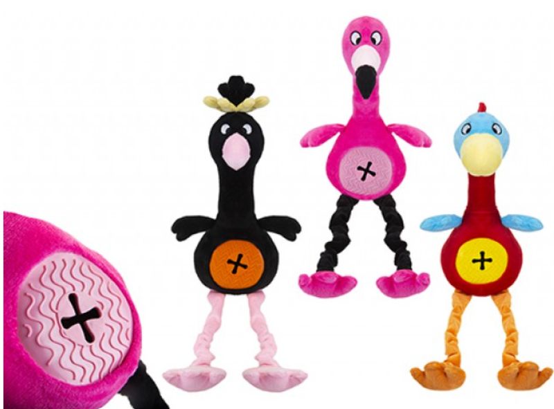 Peluche Per cani assortito rilascia crocchetta