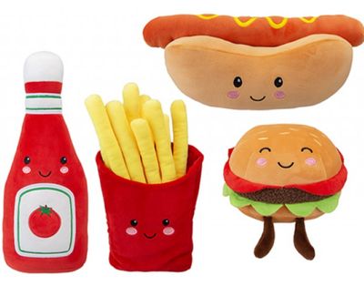 Peluche Alimenti 27 cm assortito