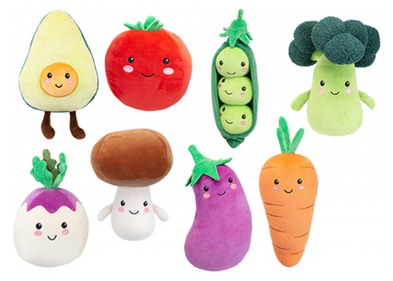 Peluche Verdura 27 cm assortito