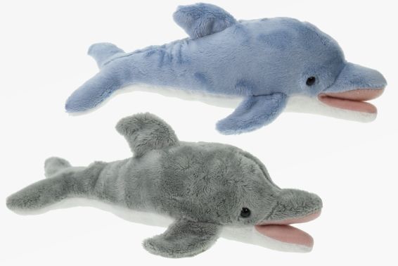 Peluche delfini assortiti 25 cm