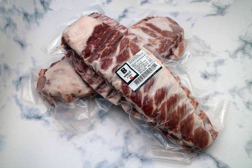 西班牙無激素金沙骨(全條) (每磅) Premium Ribs (Whole)