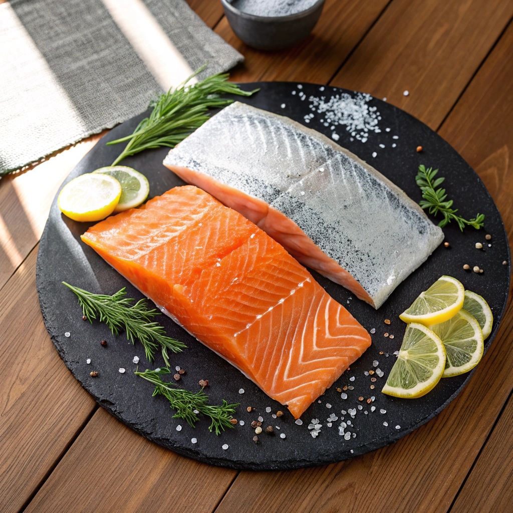 挪威三文魚柳(連皮切件) Norwegian Salmon Fillet (每磅)