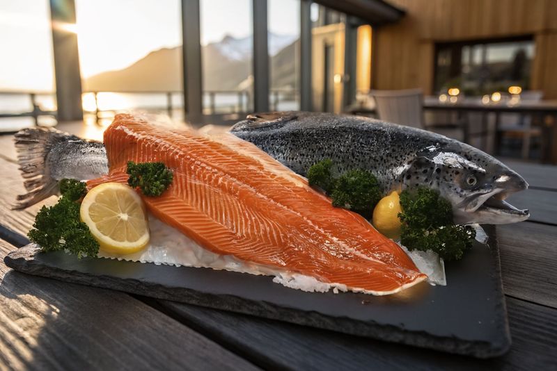 挪威三文魚 (原條/起柳) Norwegian Salmon (Whole pc/Fillet) (每磅)