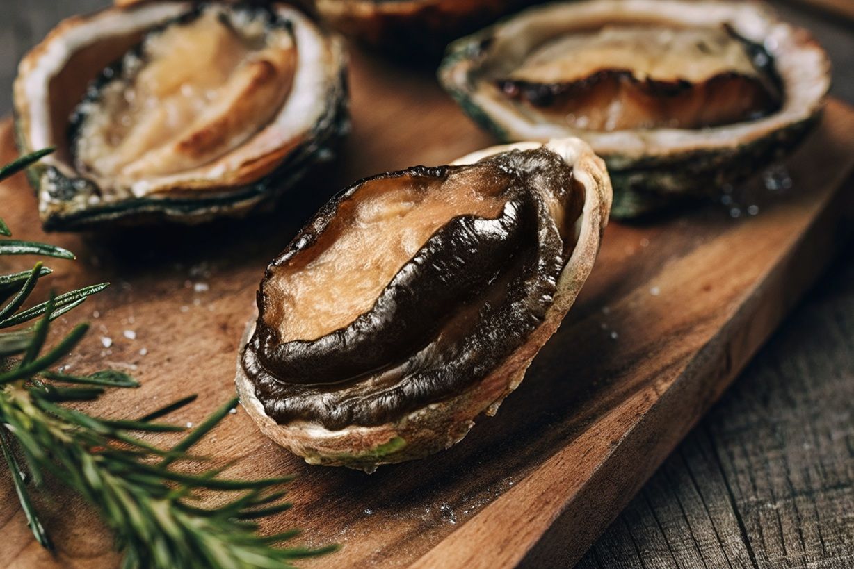 澳洲黑邊鮑魚 2-3頭 Australian Black-lip Abalone (每磅)