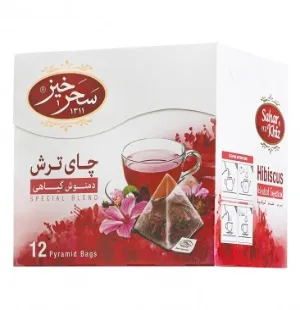 Hibiscus tea bag by SaharKhiz