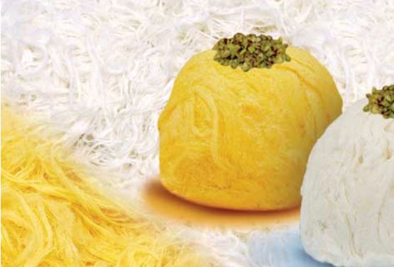 Saffron-Flavored Pashmak