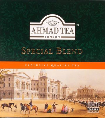 Special blend tea bag by Ahmad tea