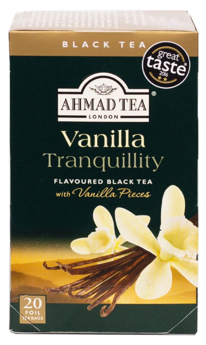 Vanilla Tranquillity tea by Ahmad Tea