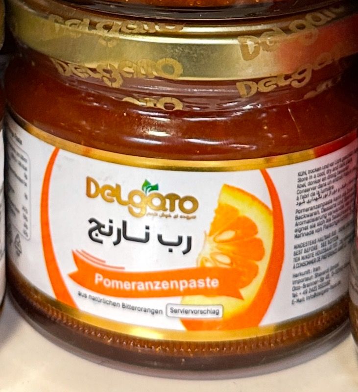 Bitter orange Paste by Delgato