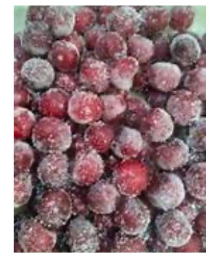 Frozen sour cherries by Shahr Firouzeh