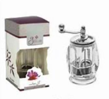 Transparent Saffron Grinder