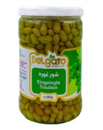 Pickled unripe grapes