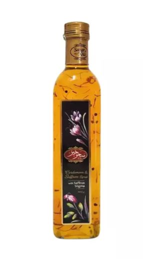 Saffron Syrup with Cardamom