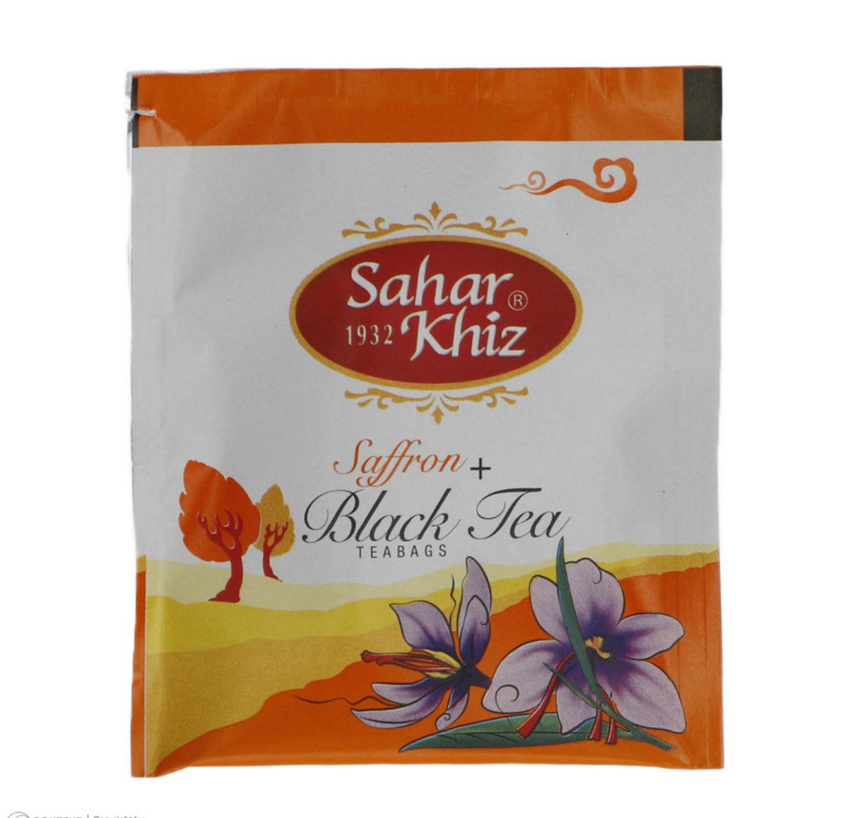 Saffron Black tea by SaharKhiz