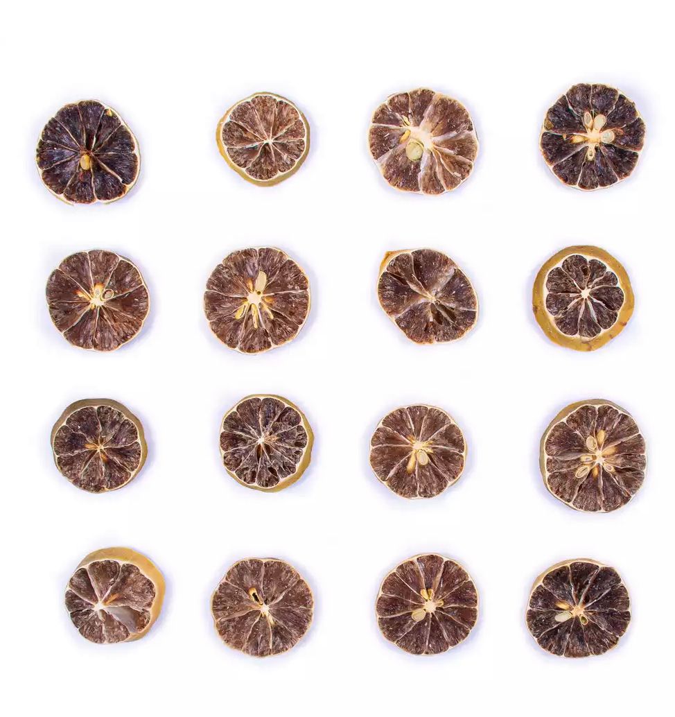 ​Gedroogde limoenschijfjes