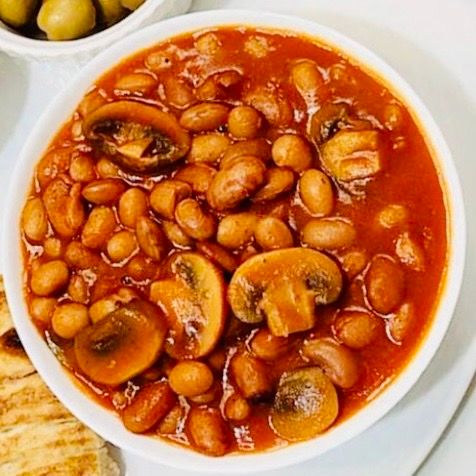 CANNED PINTO BEANS WITH MUSHROOMS BY 1&amp;1