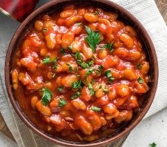 CANNED PINTO BEANS IN TOMATO SAUS