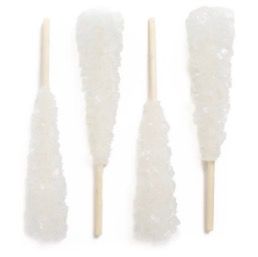 WHITE STICK ROCK CANDY